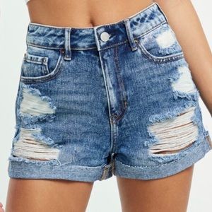 Mom Jean shorts Pacsun